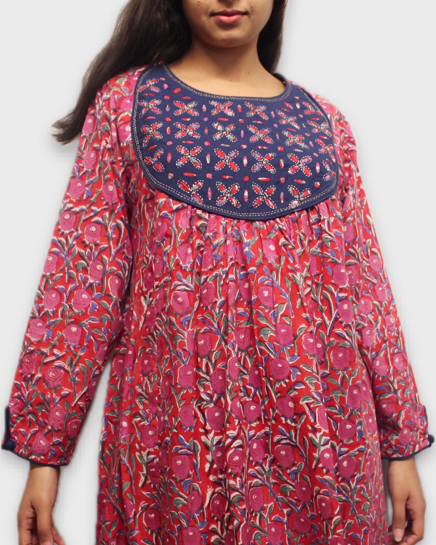Gulzaar Appliqué Kurta