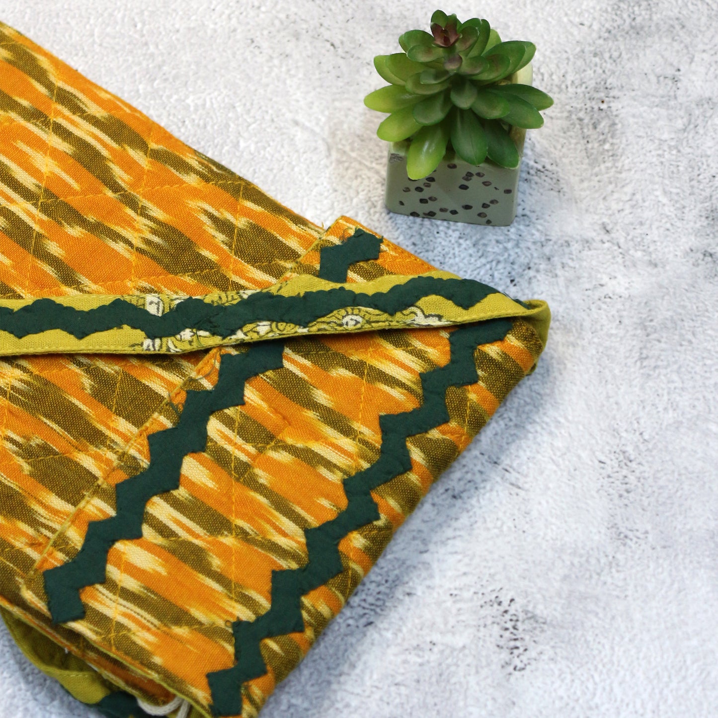 Handwoven Ikkat Cross Body Bag Cotton