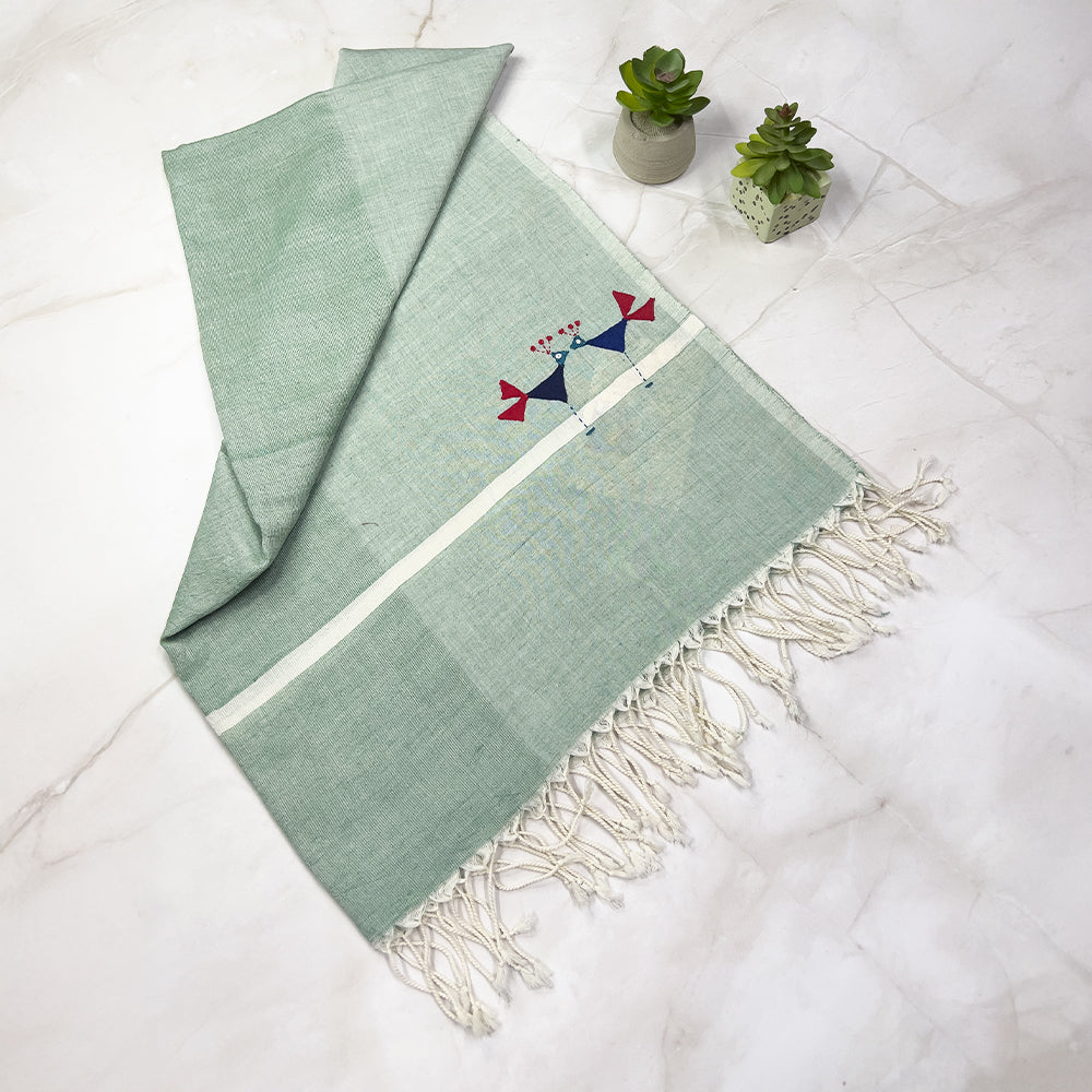 TanaBaana Stole - Green