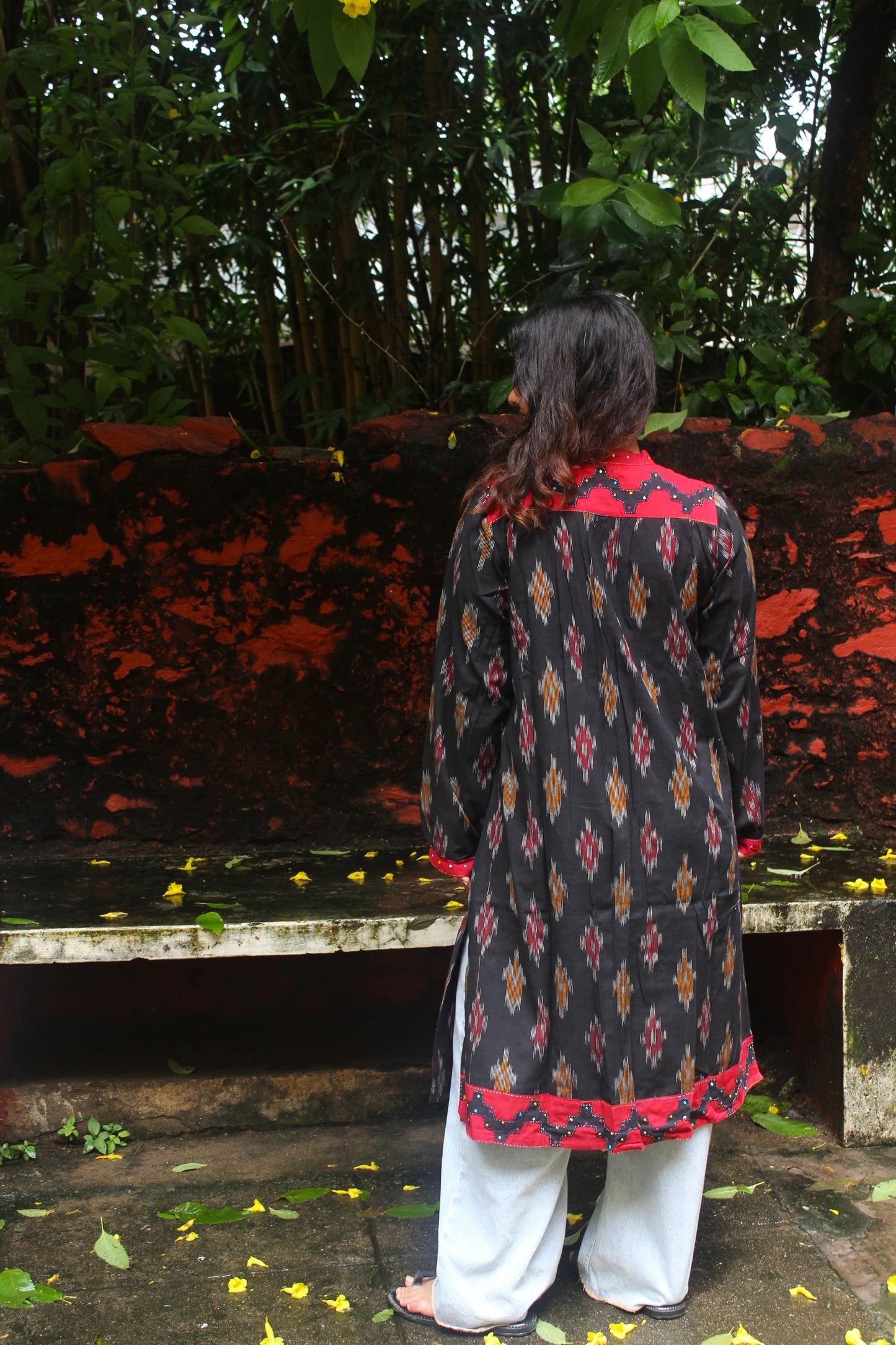 Avadavat Ikat Kurta