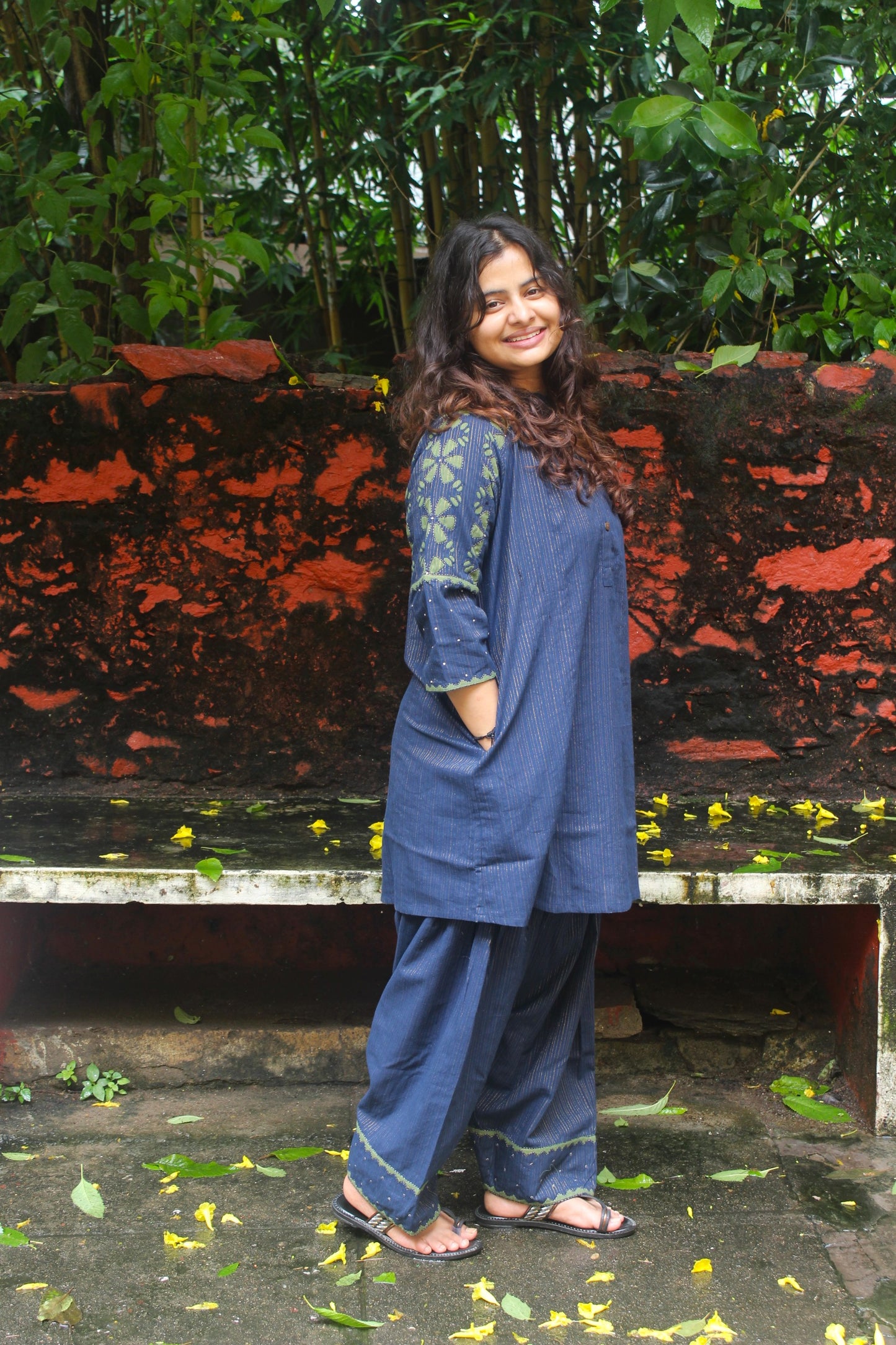 Sustainable Season Ready Co-Ord Set - Blue