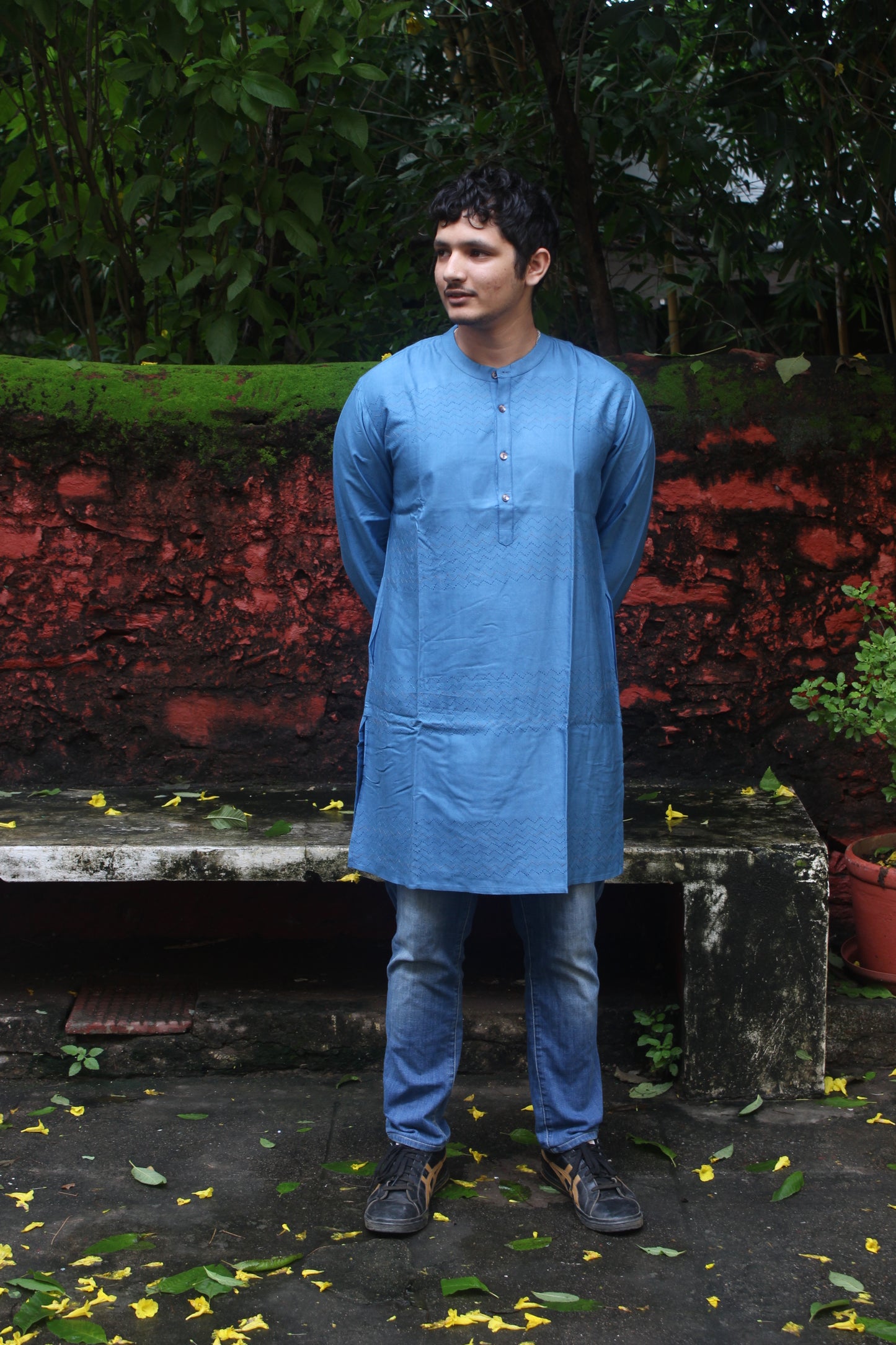 Indian Traditional Men’s Silk Kurta