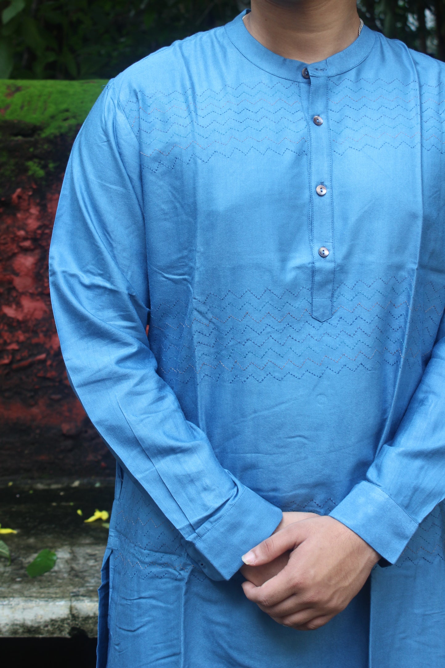 Indian Traditional Men’s Silk Kurta