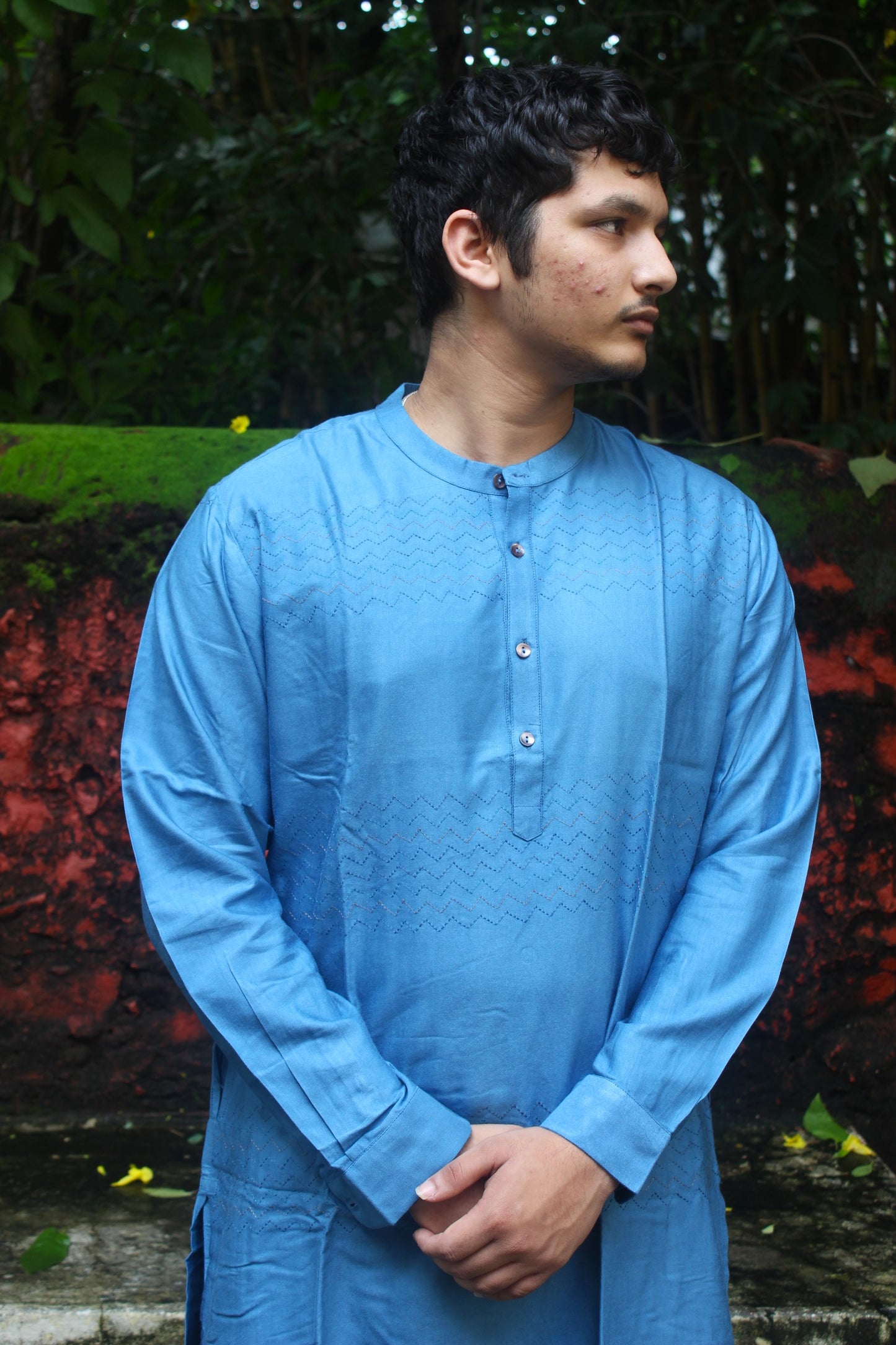 Indian Traditional Men’s Silk Kurta