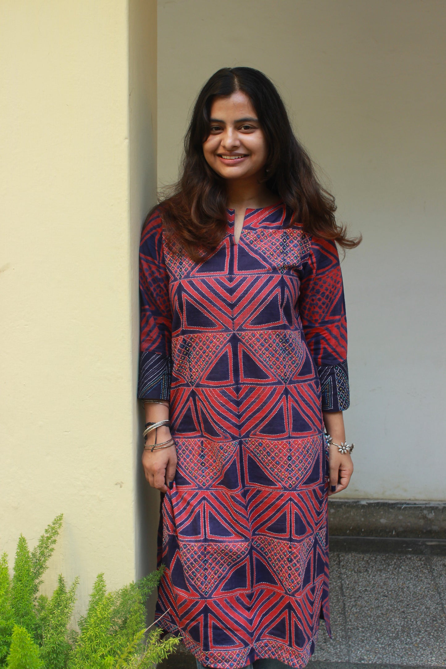 Gulzar Shibori Cotton Kurta
