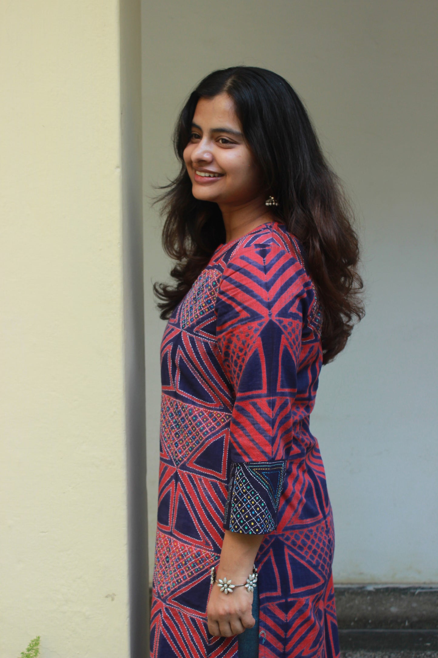 Gulzar Shibori Cotton Kurta