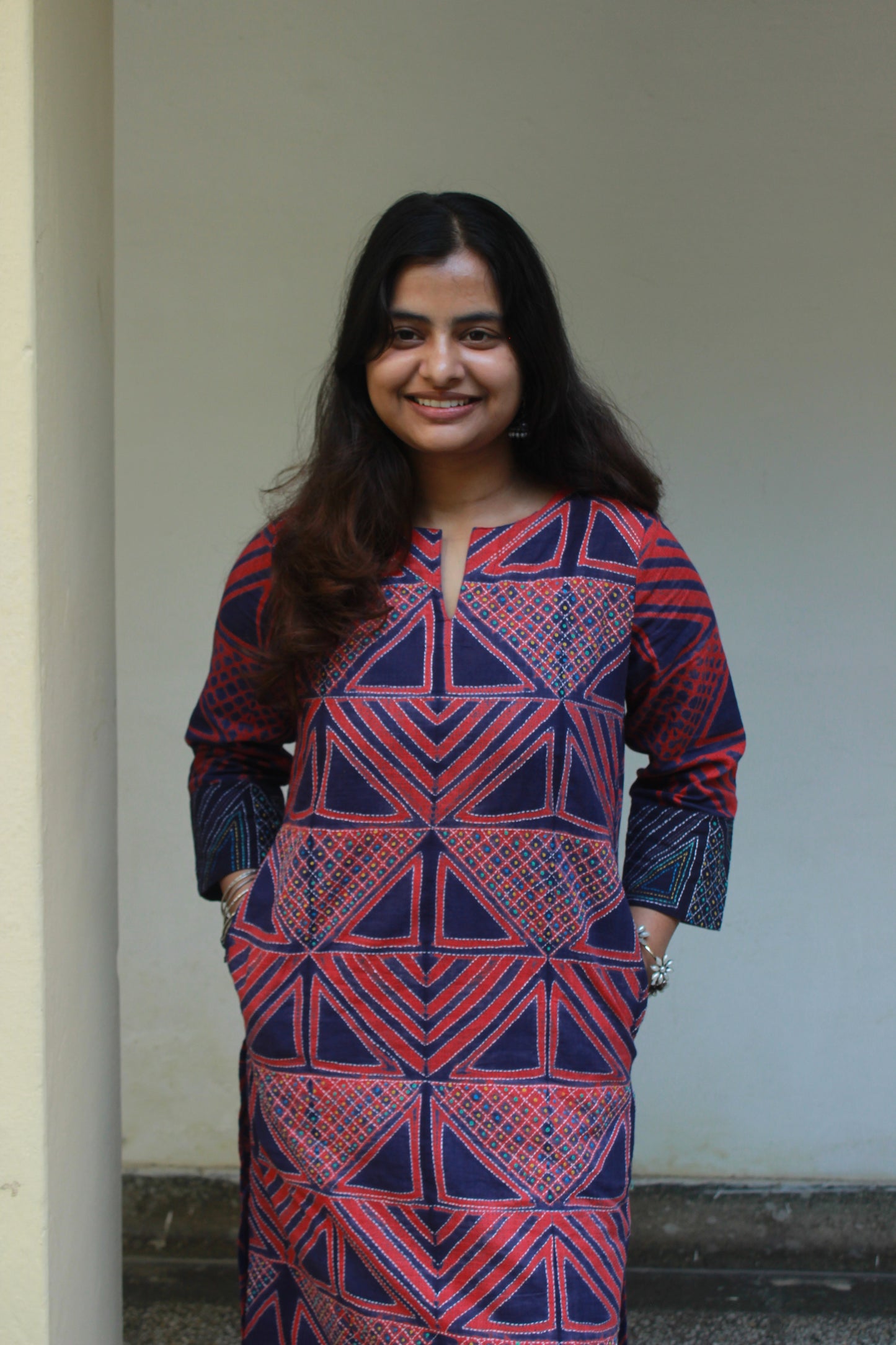 Gulzar Shibori Cotton Kurta
