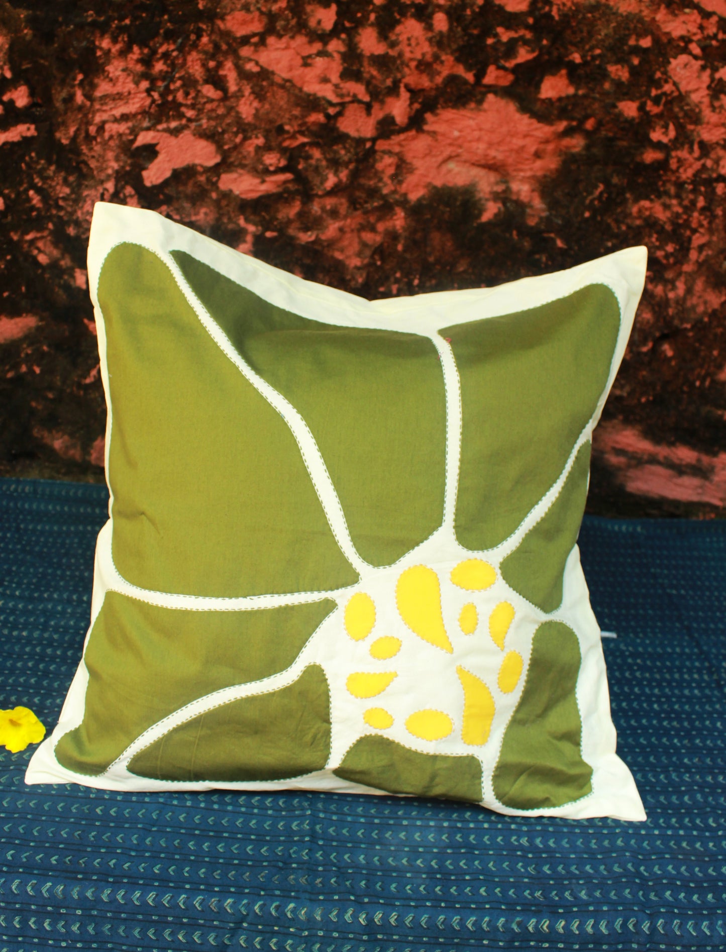 Olive Green Cushion Cover