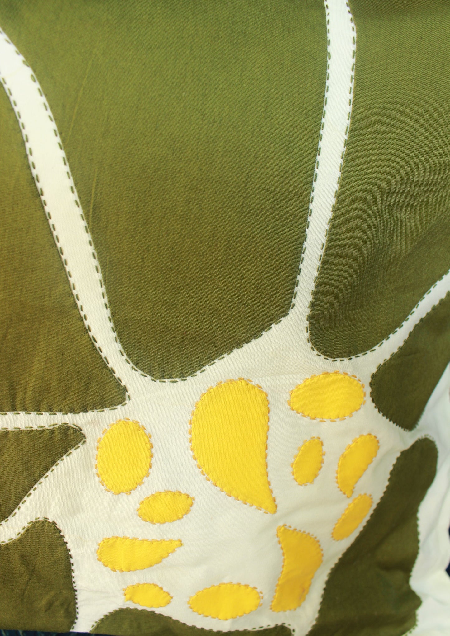 Olive Green Cushion Cover