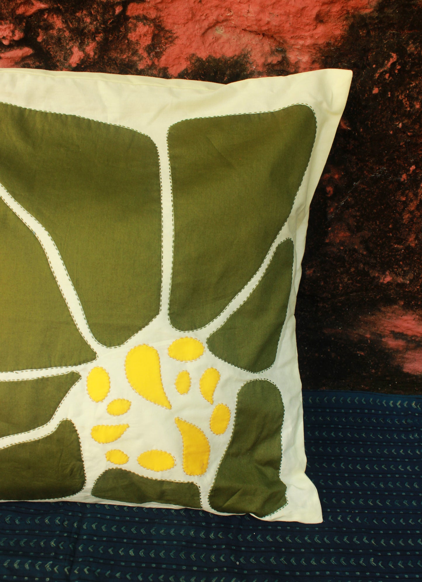 Olive Green Cushion Cover