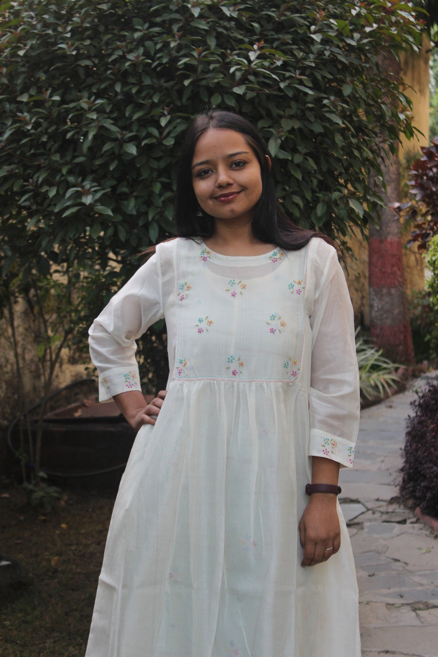 Shwet Saumya Kurta