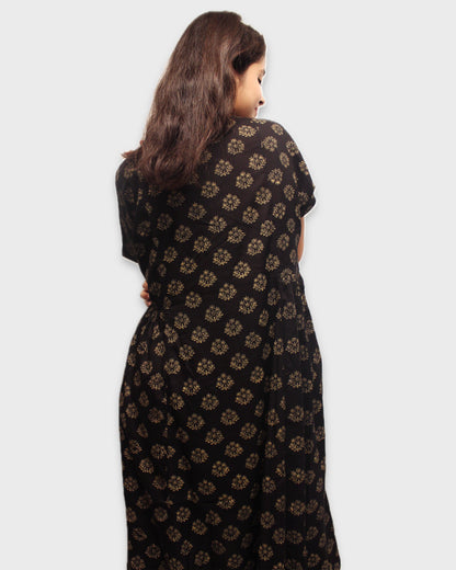 Zeba Black Kurta