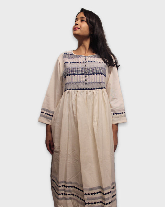 Artisan Patchwork Cotton Kurta