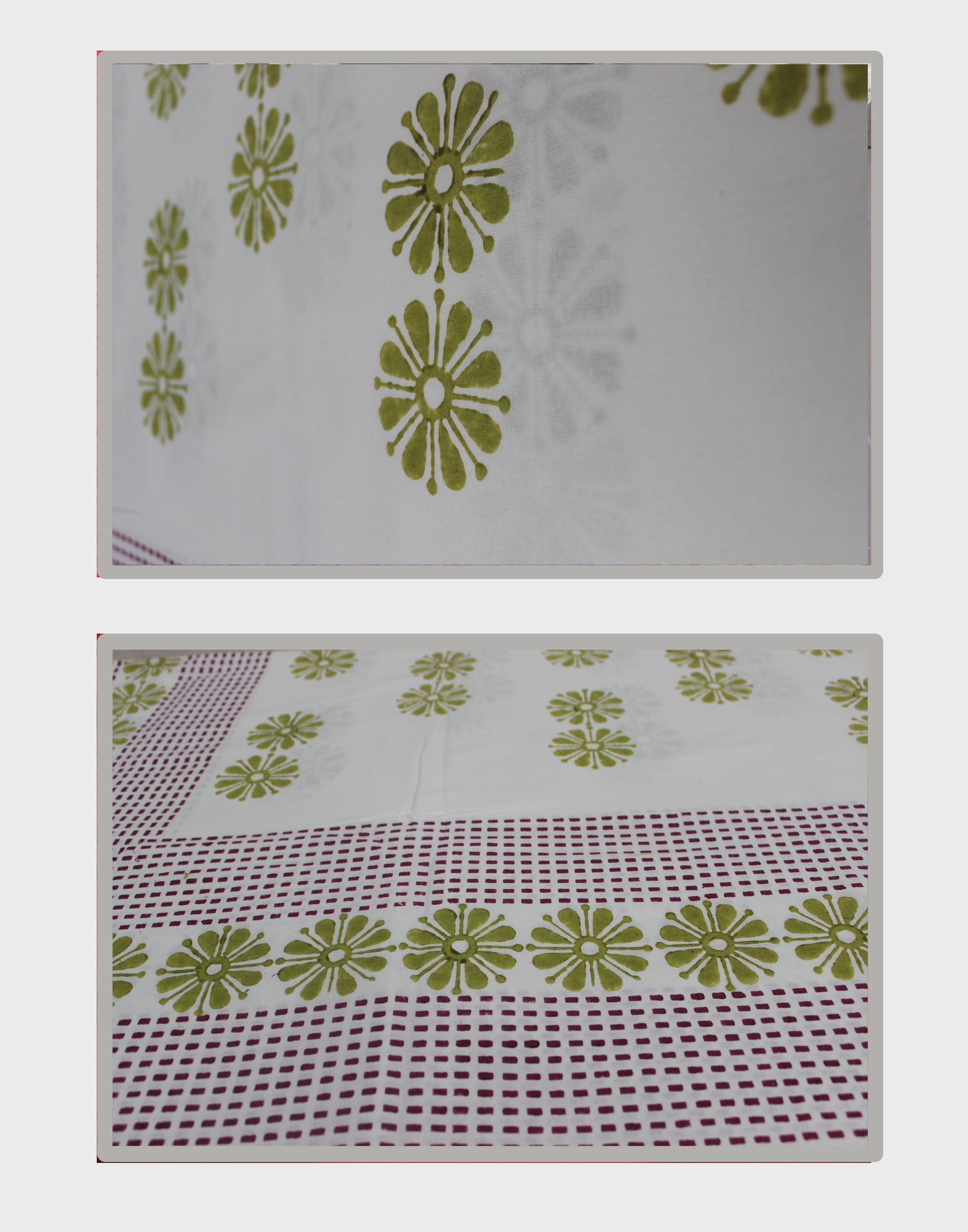 Eco Printed Bedcover Single