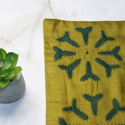 Cushion Cover Cutwork Silk - Multiple Colors