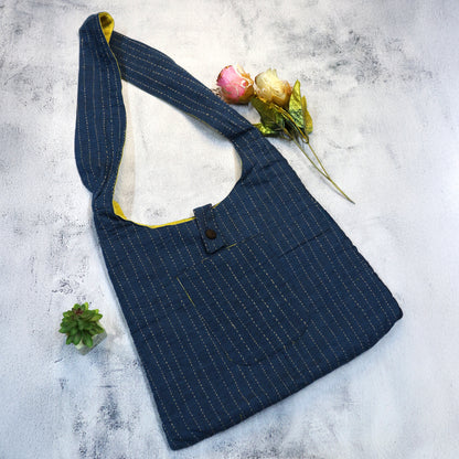 Handcrafted Kantha & Patchwork Jhola Bag