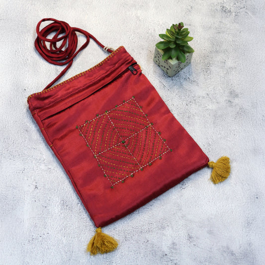 Karigari Silk Bag - Small