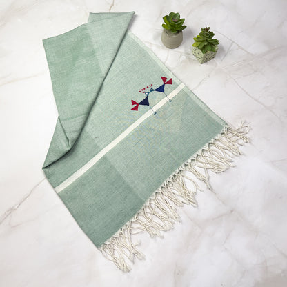 TanaBaana Stole - Green