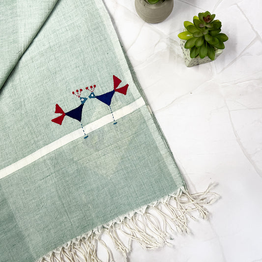 TanaBaana Stole - Green