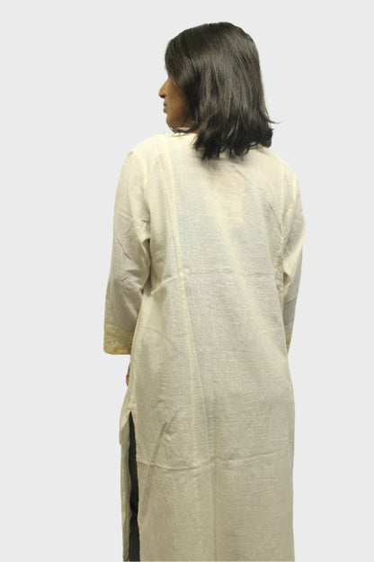 EcoPrint Elegance Cotton Kurta