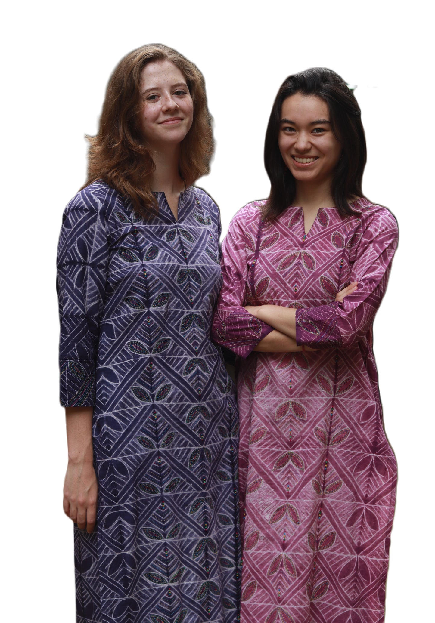 COTTON SHIBORI KURTA