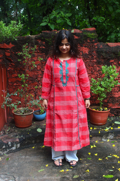 Gulmohar Cotton Kurta