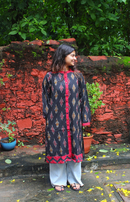 Avadavat Ikat Kurta