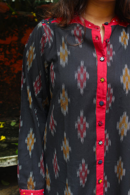 Avadavat Ikat Kurta