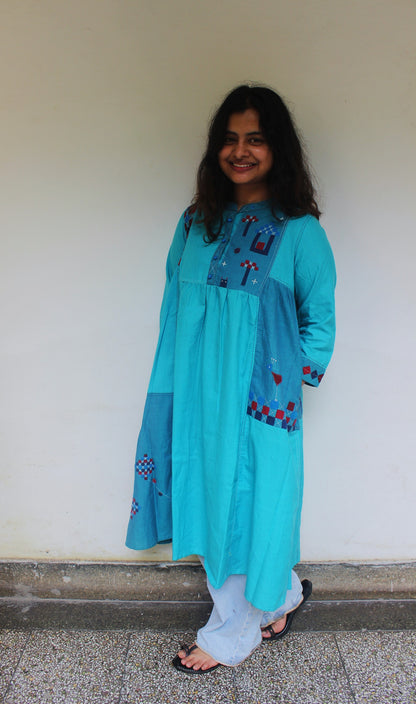 Blue Raga Kurta