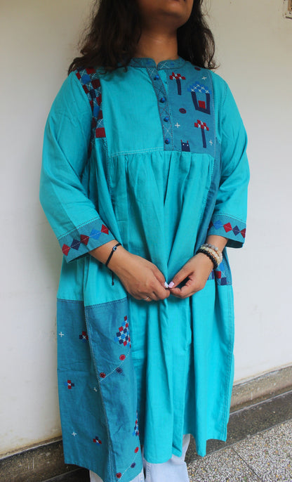 Blue Raga Kurta