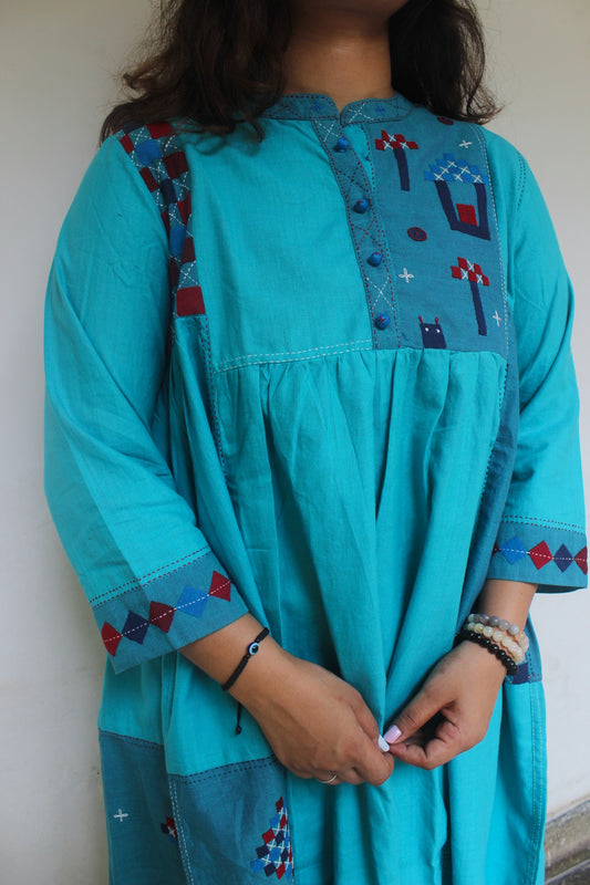 Blue Raga Kurta