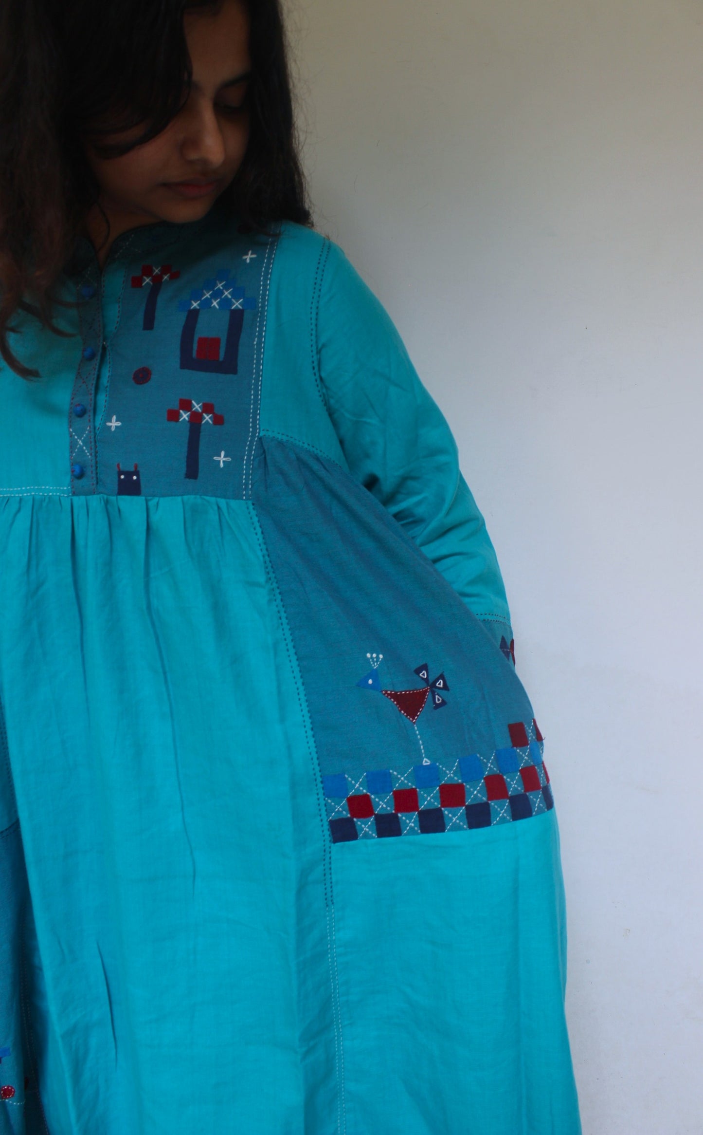 Blue Raga Kurta