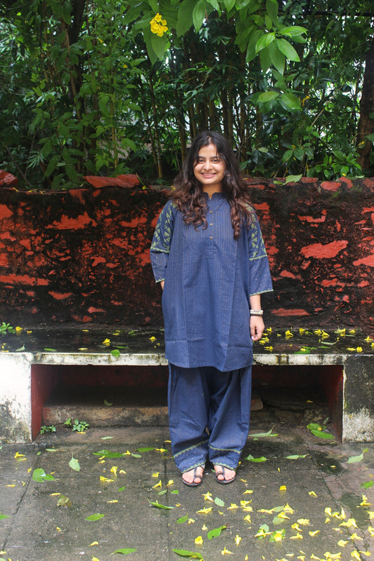Sustainable Season Ready Co-Ord Set - Blue