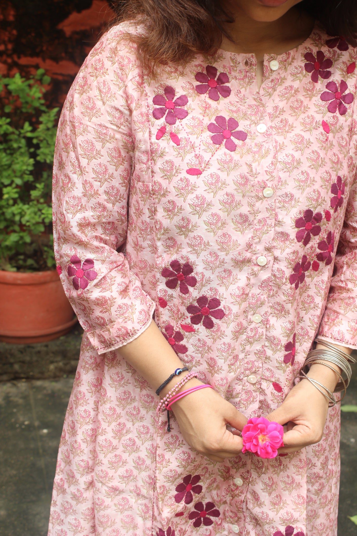 Chanderi Silk Kurta