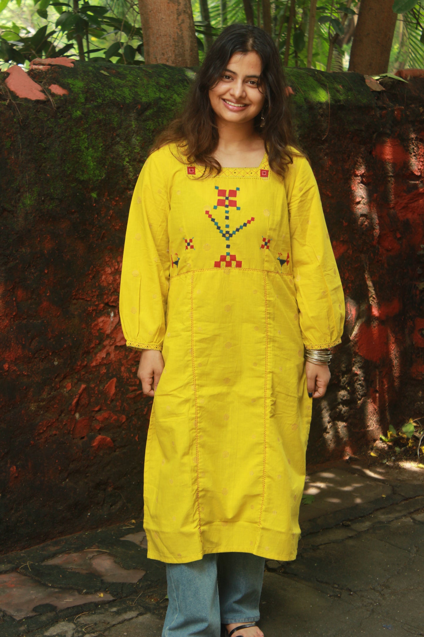 Vanraji Applique Kurta