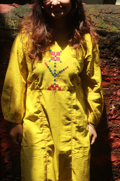 Vanraji Applique Kurta