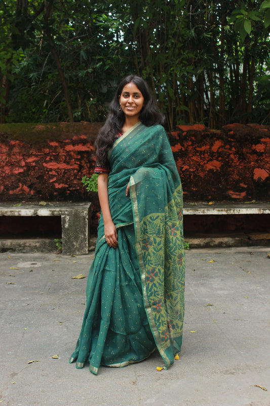 The Gulmohar Valley Saree