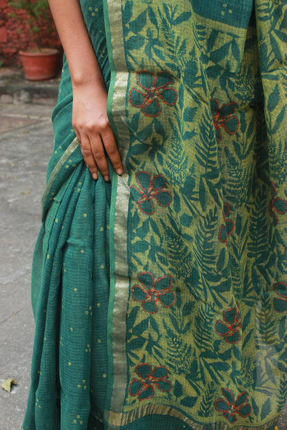 The Gulmohar Valley Saree