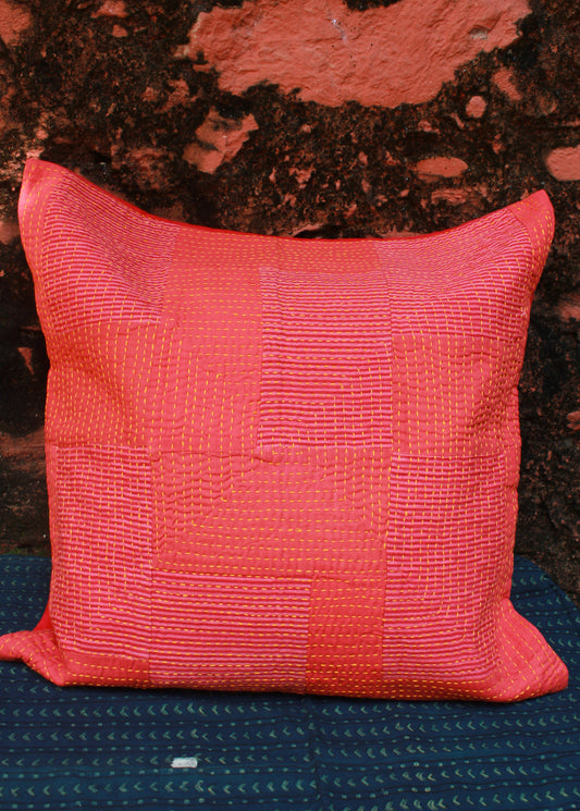 Sunset Patchwork Cushion Cover