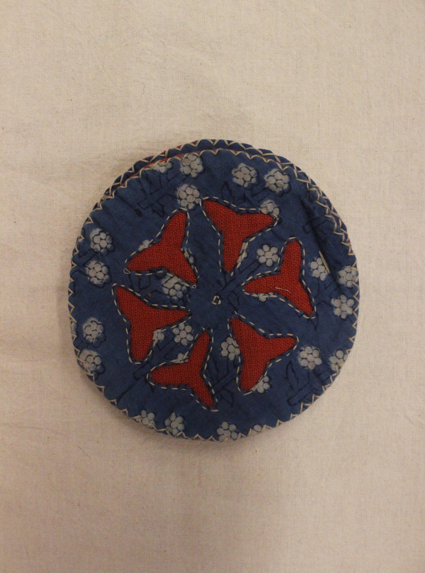 Indigo Tea Coasters - Blue
