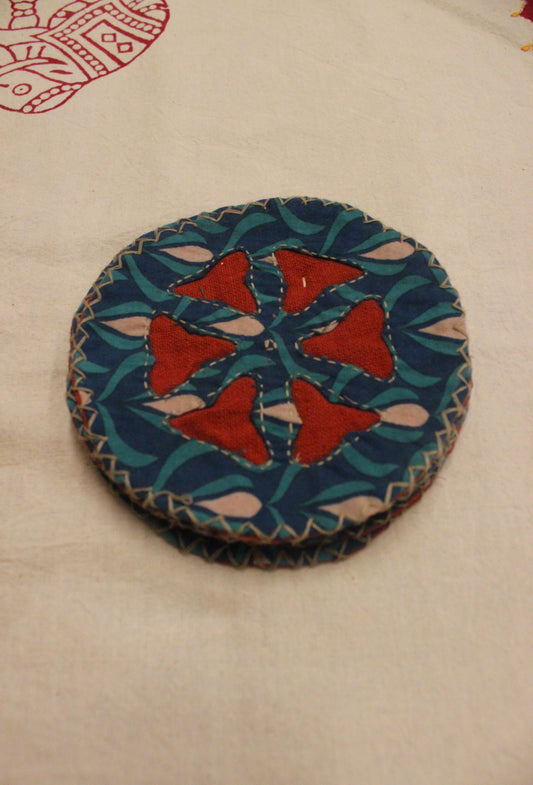 Crafted Tea Coasters - Green