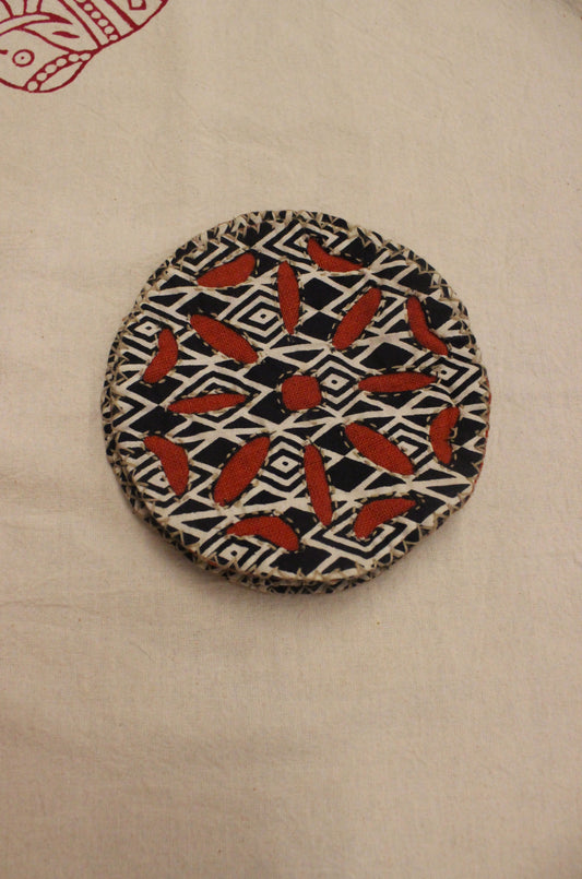 Handcrafted Tea Coasters - Black & White
