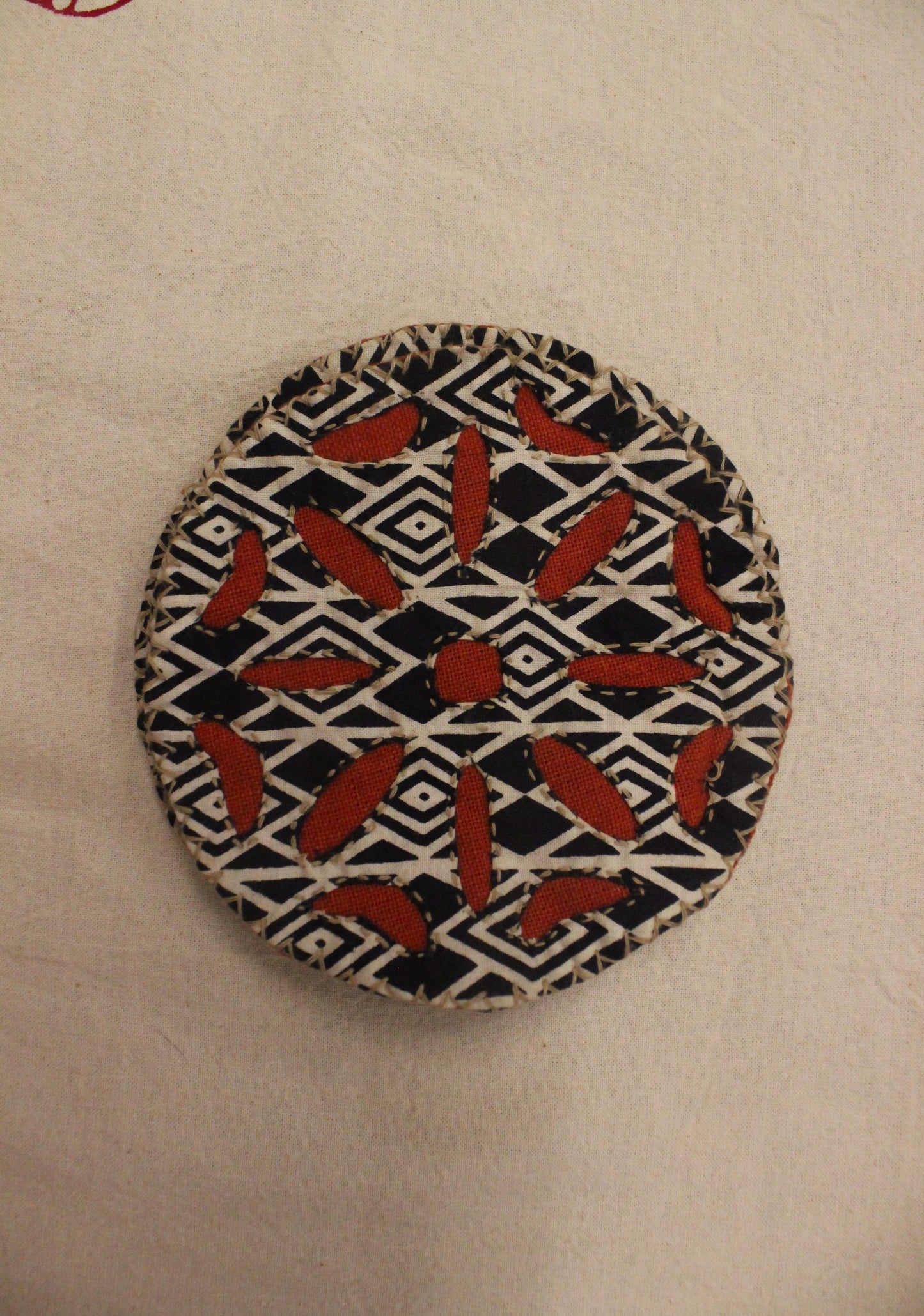 Handcrafted Tea Coasters - Black & White