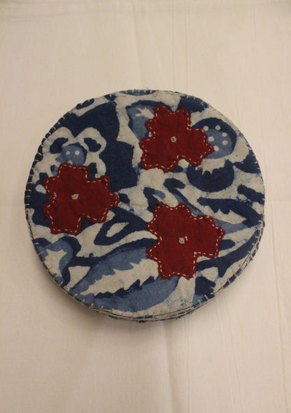 Tea Coasters with Applique