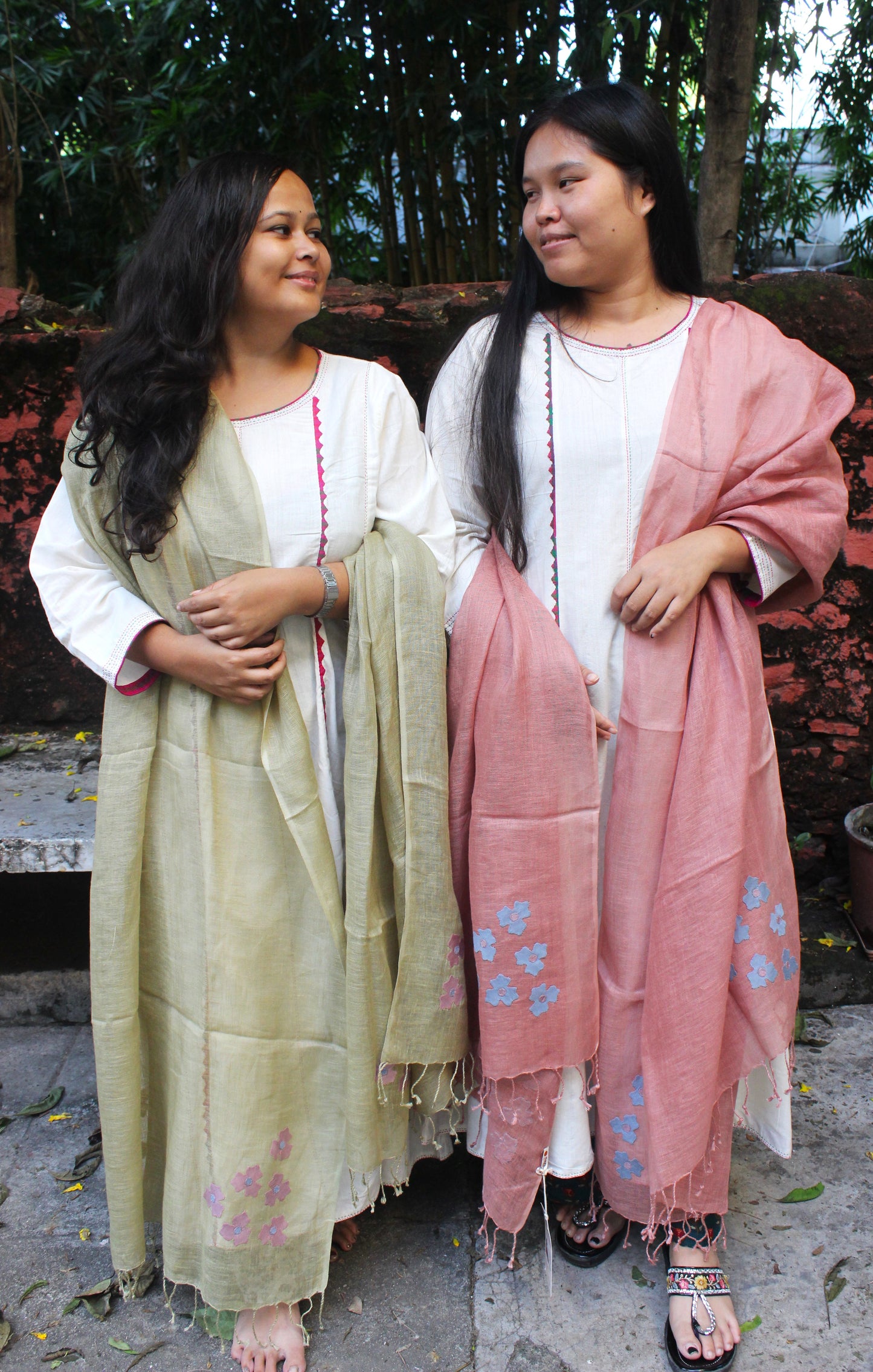 Silk Linen Dupatta