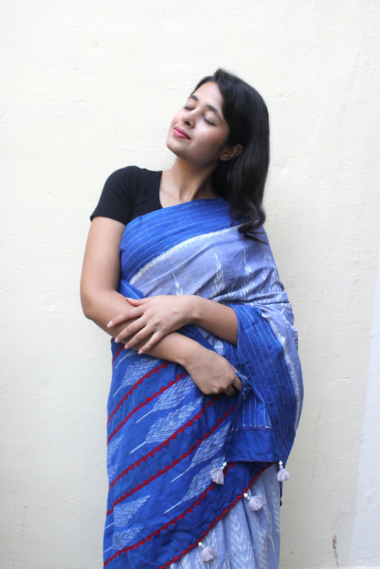 Handcrafted Ikkat Saree