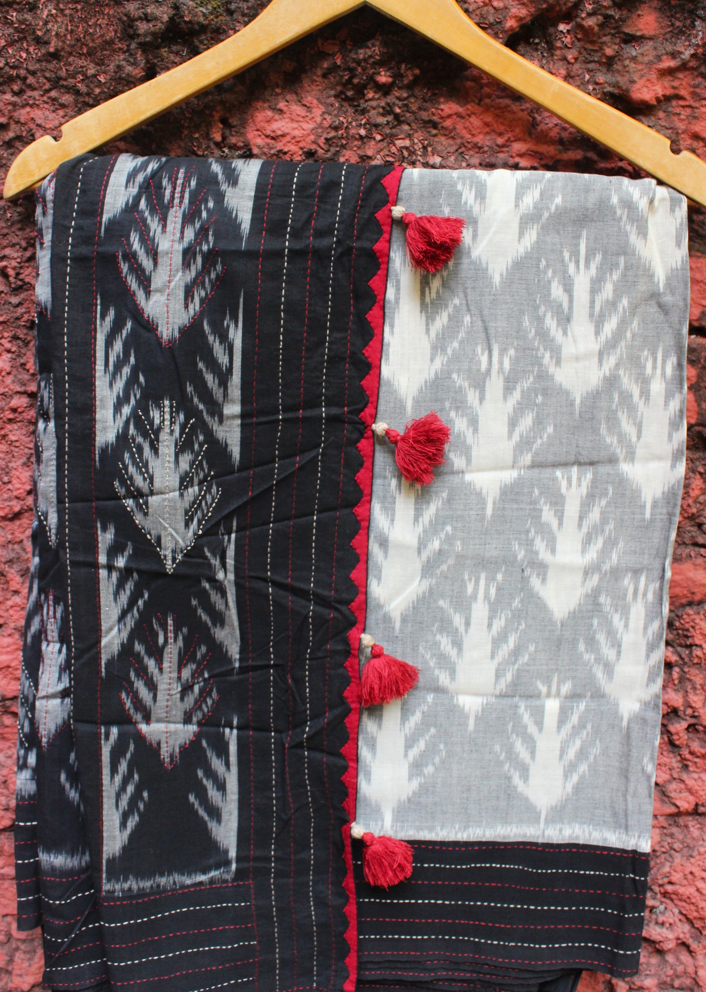 Handcrafted Ikkat Saree