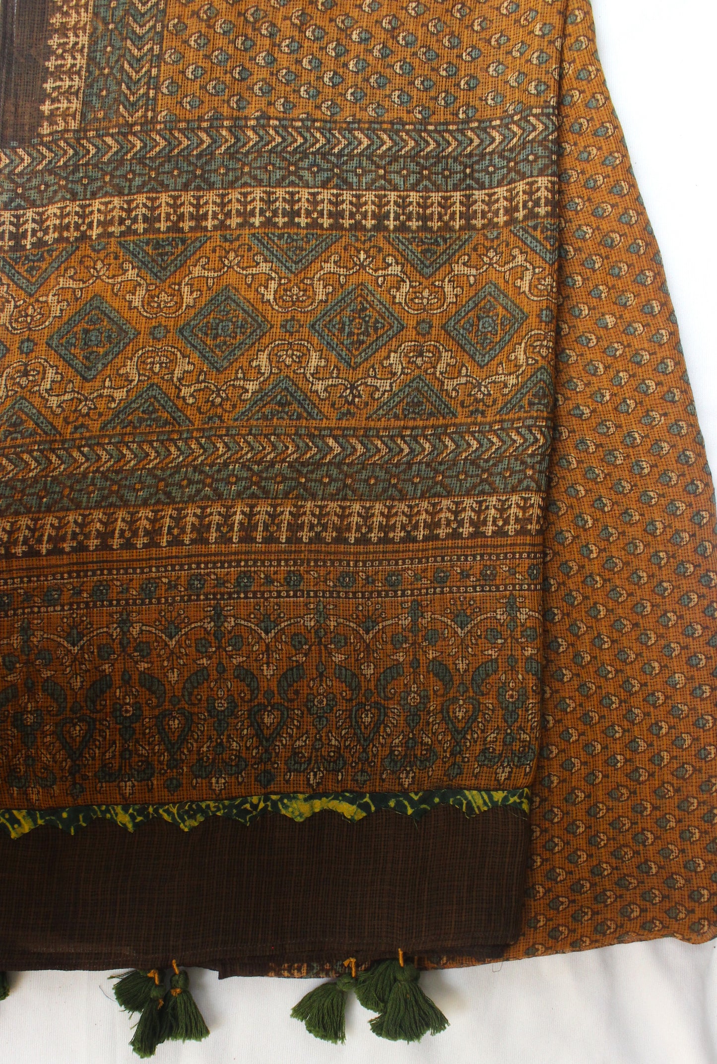 Ajrakh Print Kota Doriya Stoles