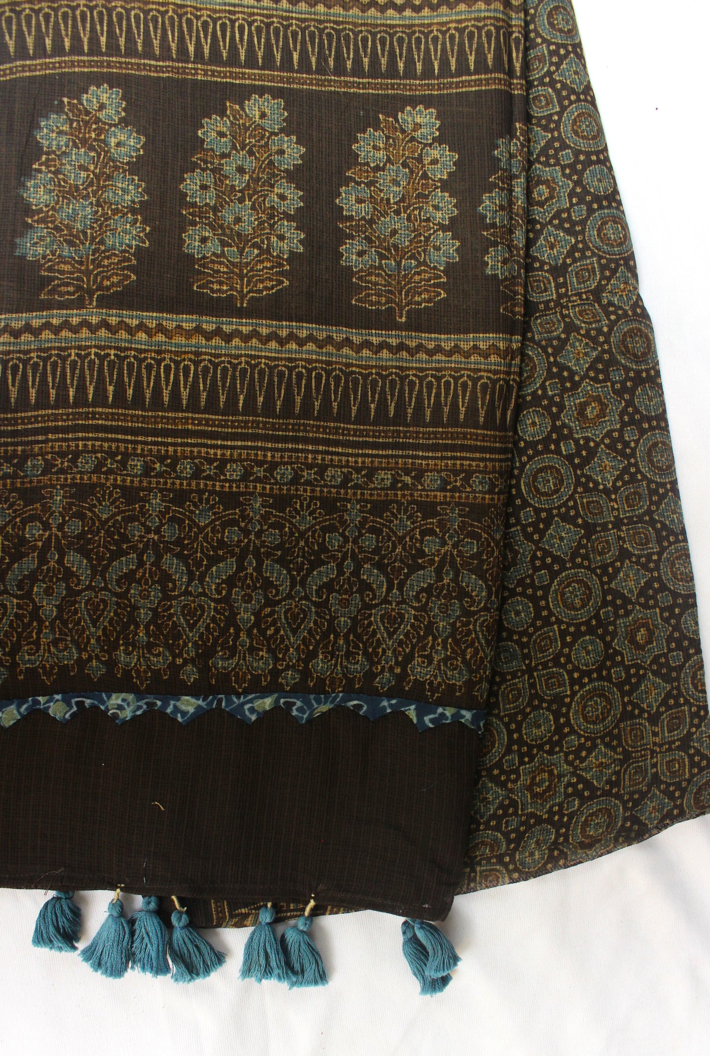 Ajrakh Print Kota Doriya Stoles