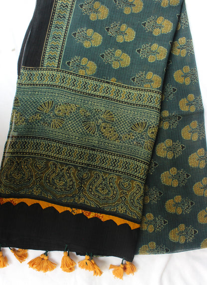 Ajrakh Print Kota Doriya Stoles